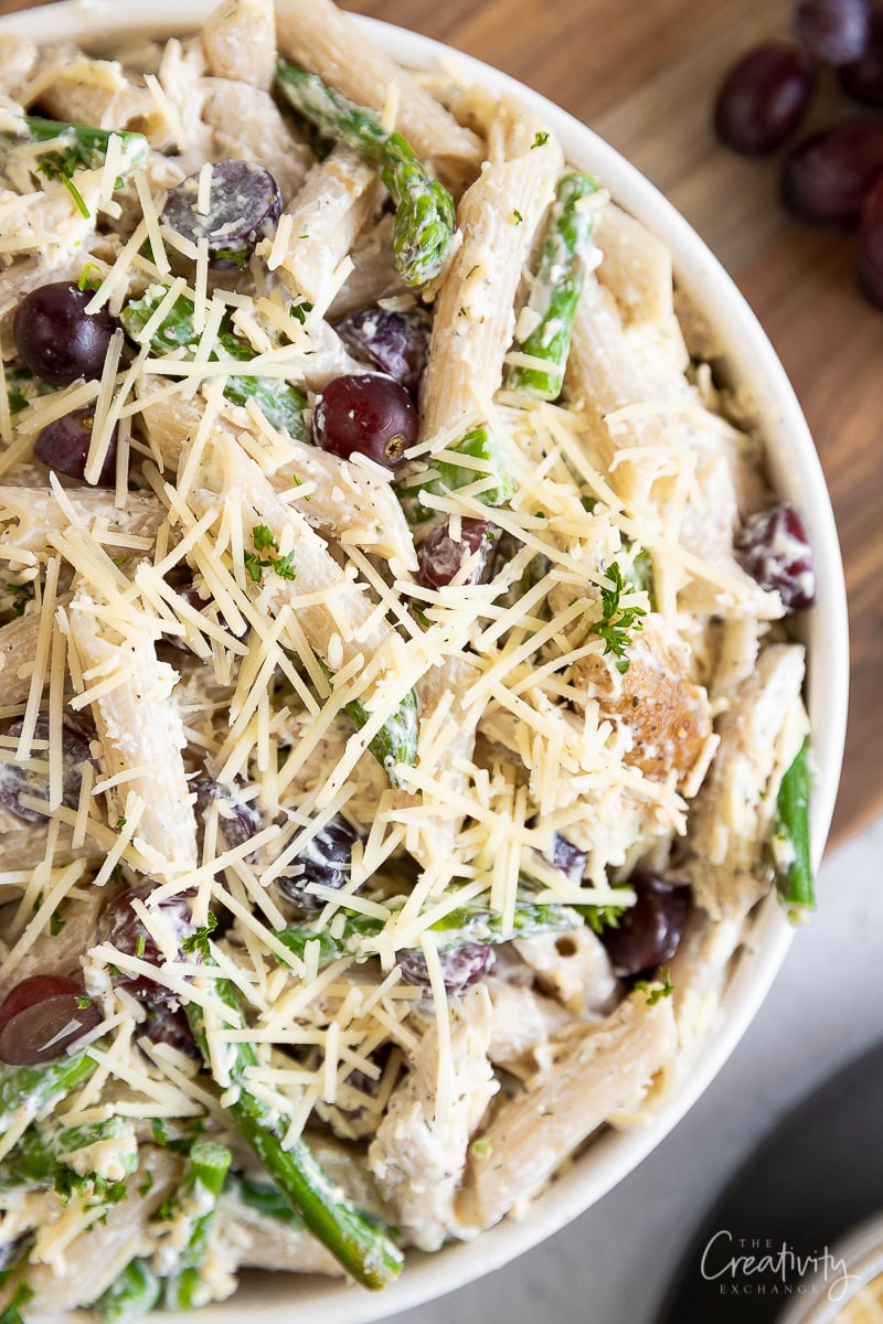 Chicken Pasta Salad With Grapes