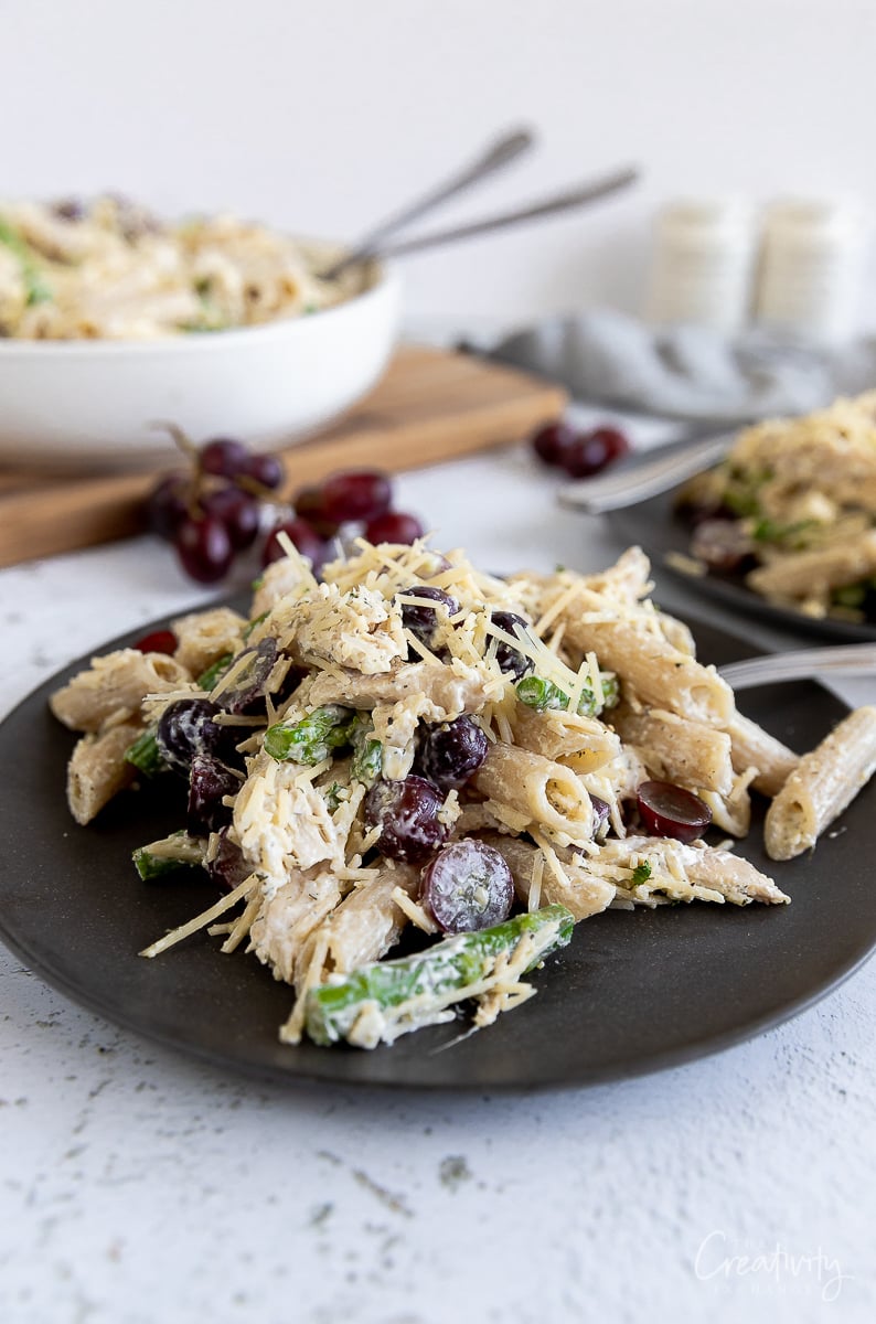 Chicken Pasta Salad With Grapes