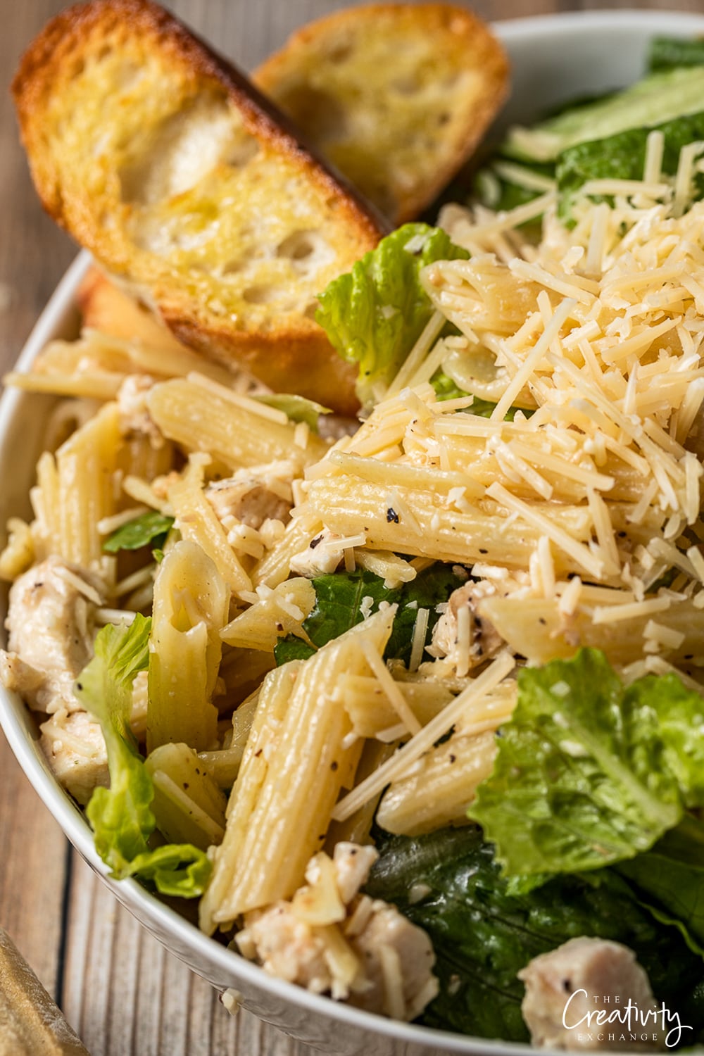 Chicken Caesar Cold Pasta Salad Recipe