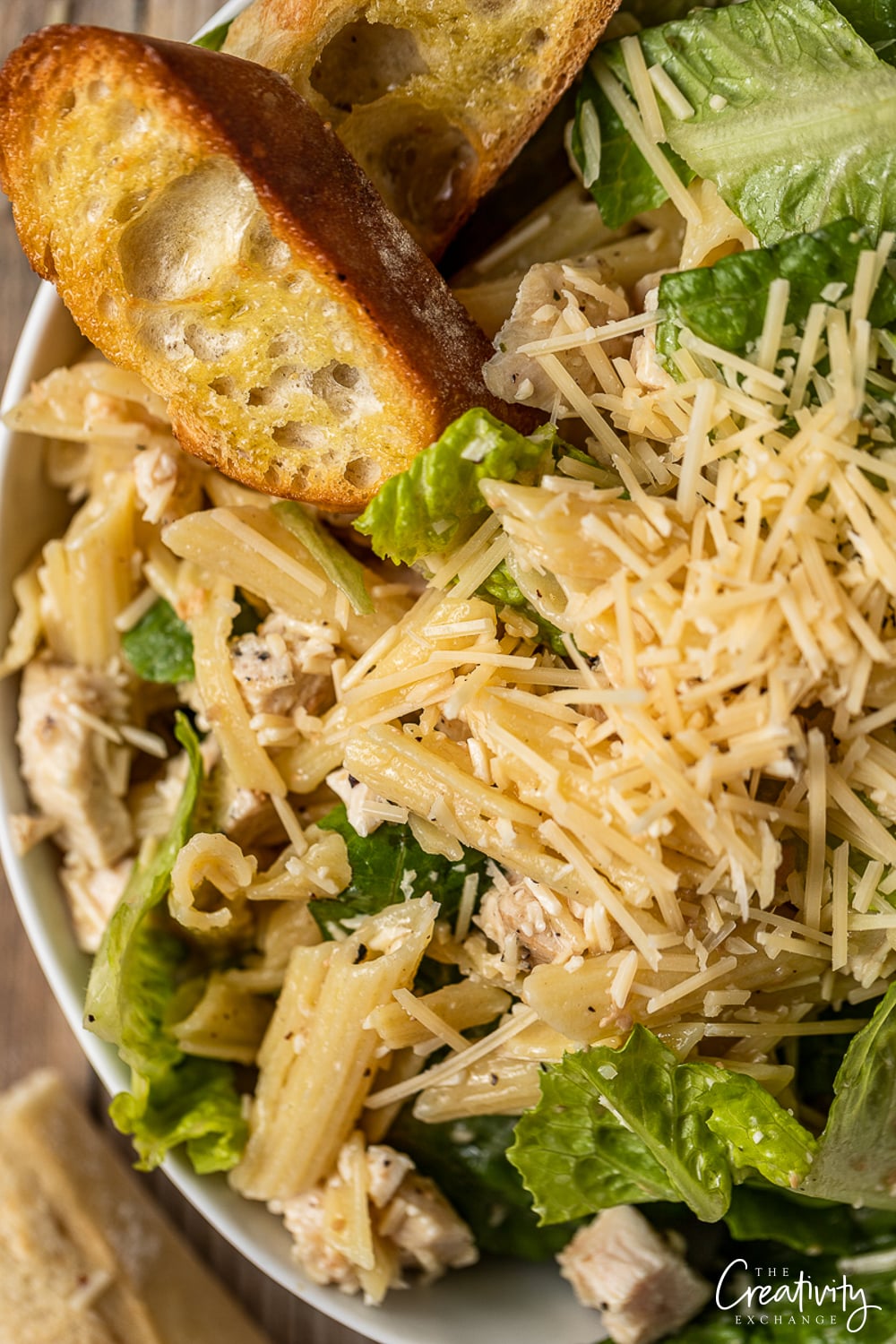 Chicken Caesar Cold Pasta Salad Recipe