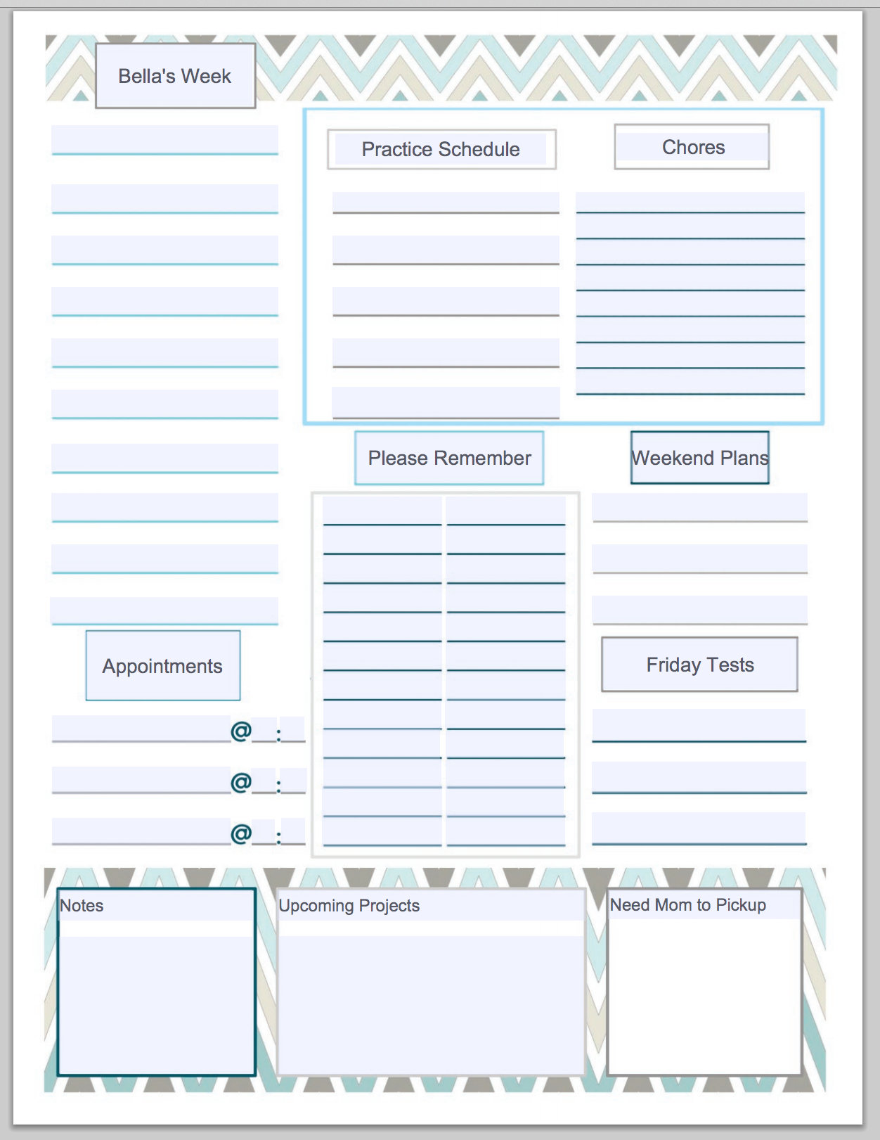 Customizable And Free Printable To Do List That You Can Edit