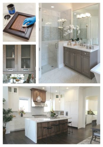 How To Stain Cabinets